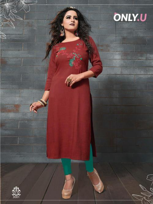 Only U Classic Linen 3001 Price - 699