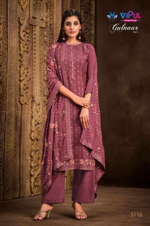 Vipul Fashion Gulnar Vol-3 5116 Price - 2600