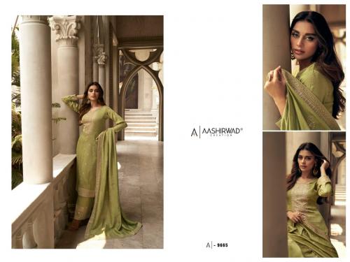 Aashirwad Creation Gulkand Zeeya 9665 Price - 2095