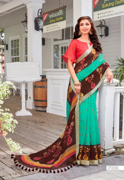 Sonia Silks Ikkat Pattu Part 17006 Price - 595