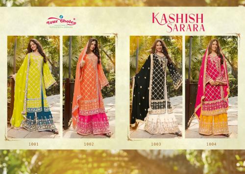 Your Choice Kashish Sarara 1001-1004 Price - 10180