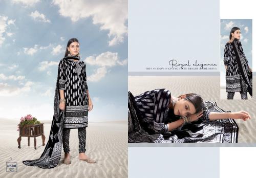 Keval Fab Alija Black And White 1004 Price - 425
