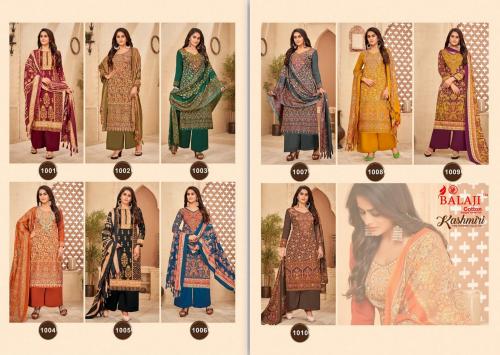 Balaji Cotton Kashmiri 1001-1010 Price - 5000