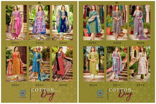 Aradhna Fashion Cotton Diary 2001-2012 Price - 9600