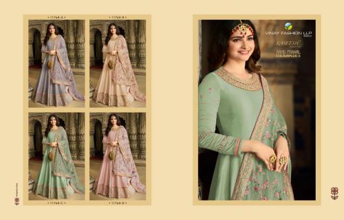 Vinay Fashion Rang Mahal Colour Plus 11764 Colors Price - 9020