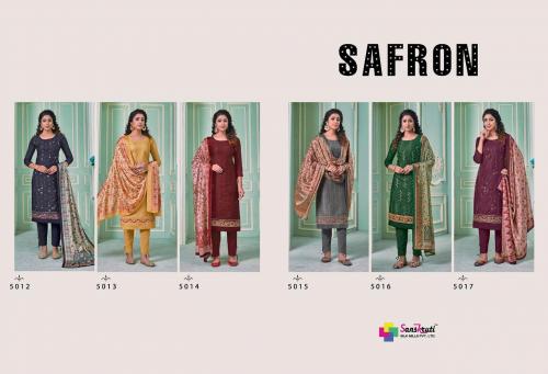 Sanskruti Silk Safron 5012-5017 Price - 6300