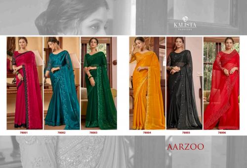 Kalista Fashion Aarzoo 78001-78006 Price - 10200