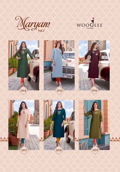 Wooglee Fashion Maryam 1014-1019 Price - 3060