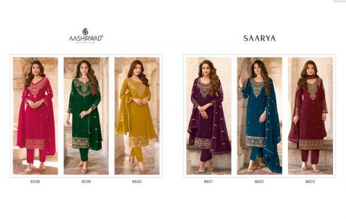 Aashirwad Creation Saarya 8598-8603 Price - 8940