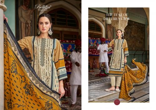 BELLIZA DESIGNER BIN SAEED VOL-4 915-005 Price - 700