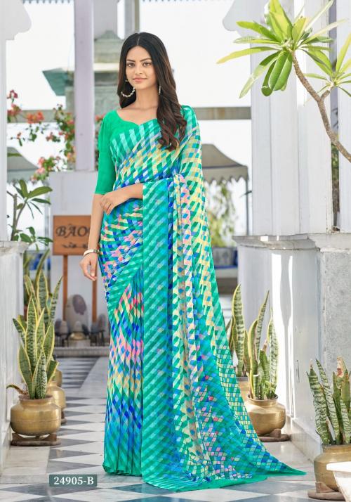 Ruchi Saree Star Chiffon 122nd Edition 24905-B Price - 617