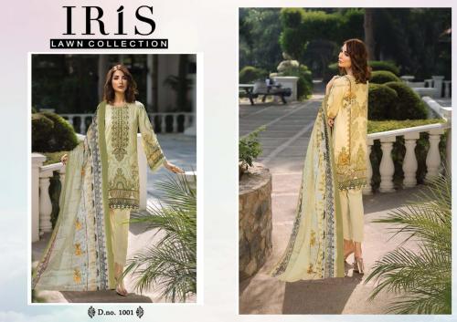 Iris Lawn Collection 1001-1004 Series