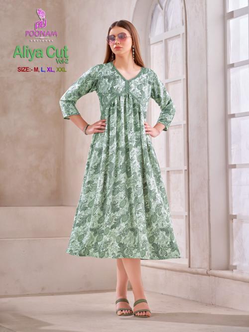 Poonam Designer Aliya Cut 1002 Price - 549