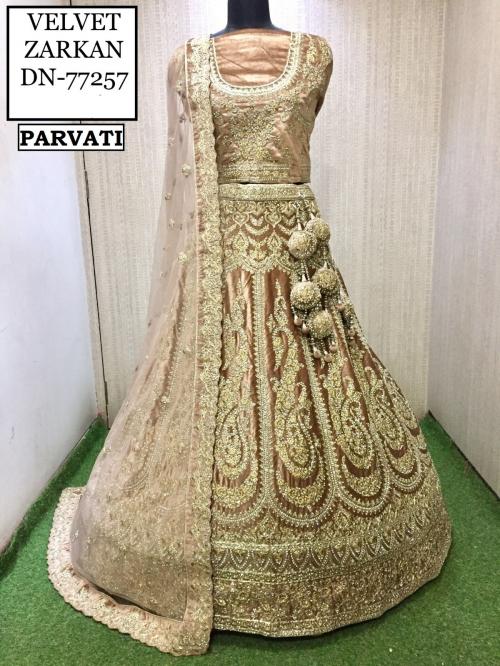 Parvati Designer Lehenga 77257-D Price - 12695