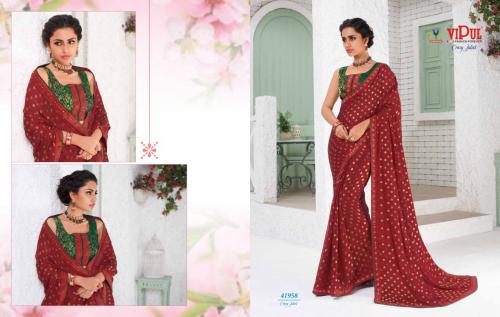 Vipul Saree Crazy Juliet 41958-41966 Series