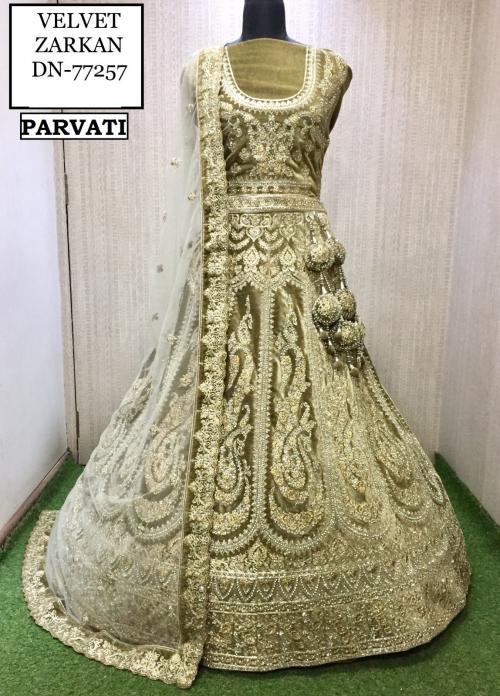 Parvati Designer Lehenga 77257-A Price - 12695