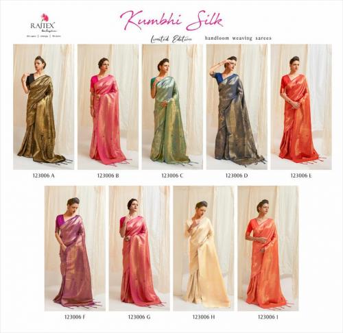 Rajtex Kumbhi Silk 123006 Colors  Price - 14040