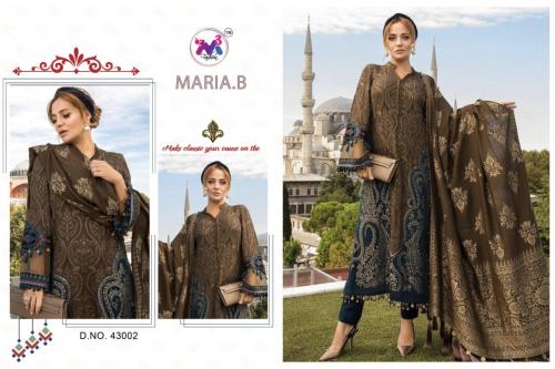 M3 Fashion Maria B 43002 Price - 1075