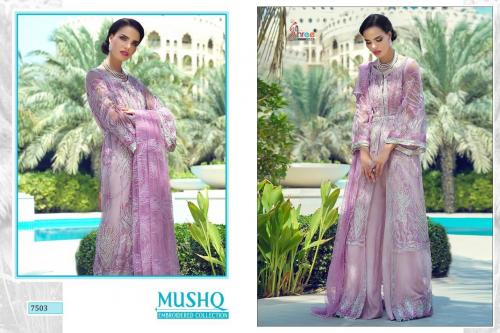 Shree Fabs Mushq Embroidered Collection 7503 Price - 1515