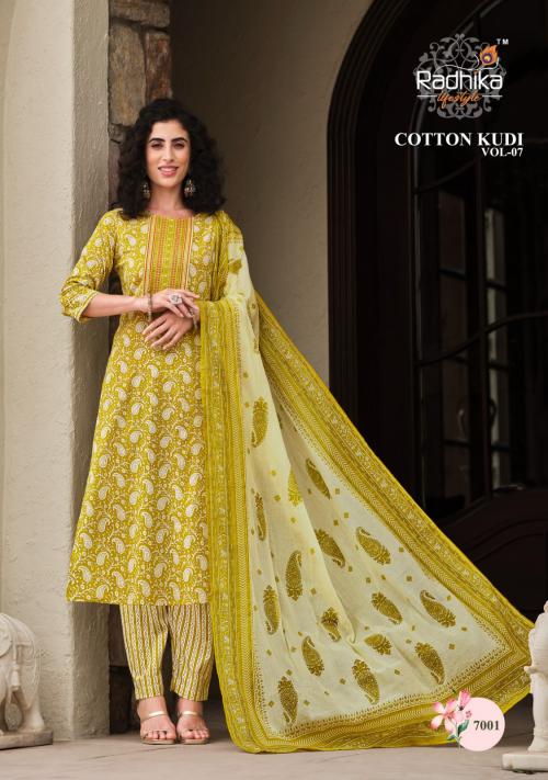 Radhika Lifestyle Cotton Kudi Vol-7 7001-7008 Series