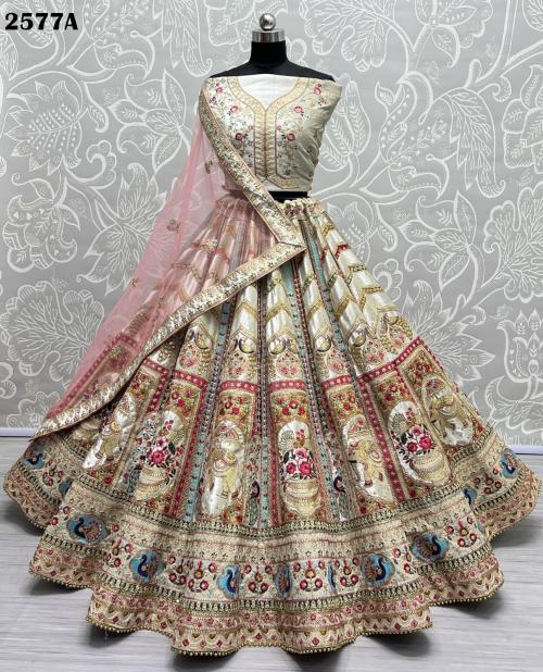 Anjani Art Bridal Lehenga Choli 2577-A Price - 13049