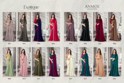Anmol Creations Exotique Vol-3 9001-9016 Price - 29944