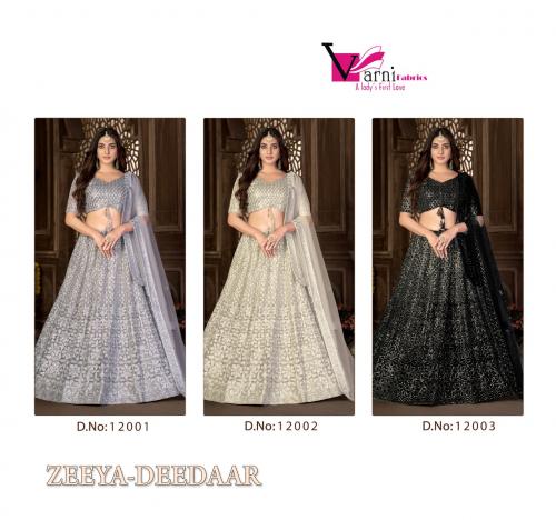 Varni Fabric Zeeya Deedaar 12001-12003 Price - 6297