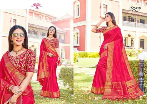 Saroj Saree Silk And Silk 16510