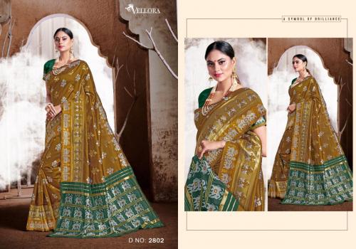 Vellora Saree Kanthil Silk 2802 Price - 1095