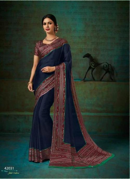 Vipul Saree Juliet Chiffon Diamond 42031 Price - 716