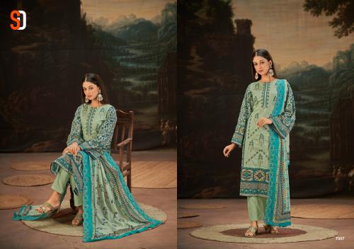 SHARADDHA DESIGNER BIN SAEED VOL-7 7007 Price - 875