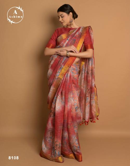 Ashima Saree Kaatha Cotton 8108 Price - 690