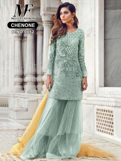 Meher Fashion Chenone 052 D Price - 1400
