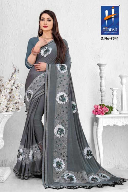 Hitansh Saree 7641 Price - 3200