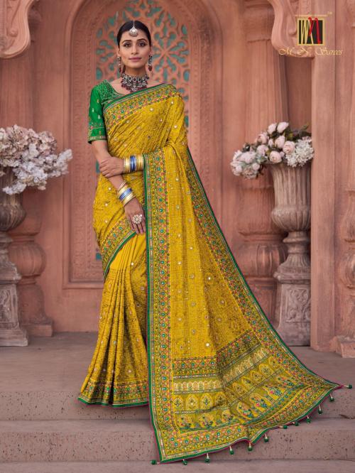 MN Saree Kachhi Work 6206-B Price - 8199