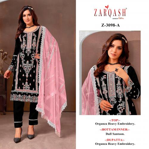 ZARQASH PAKISTANI SUIT Z-3098-A TO Z-3098-D