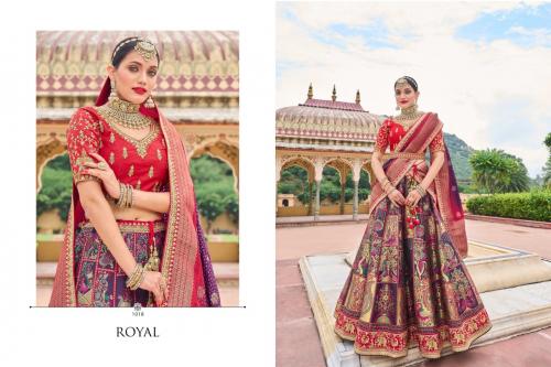 KG Royal Designer Lehenga Royal 1018 Price - 7140