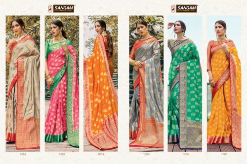 Sangam Prints Amber Silk 1001-1006 Price - 7494