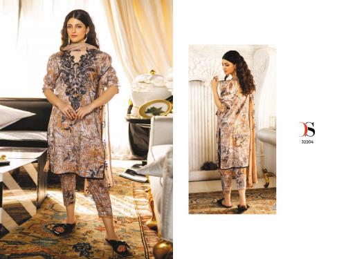 Deepsy Suit Maheruh 32204 Price - Chiffon Dup-700 , Cotton Dup-749