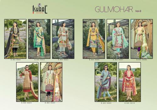 Ishaal Prints Gulmohar 9001-9010 Price - 3600