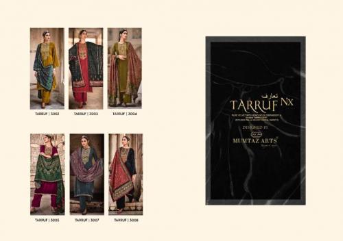 Mumtaz Arts Tarruf Velvet Nx 3002-3008 Price - 8550