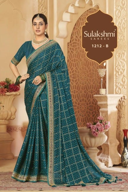 Sulakshmi Saree 1212-B Price - 2300