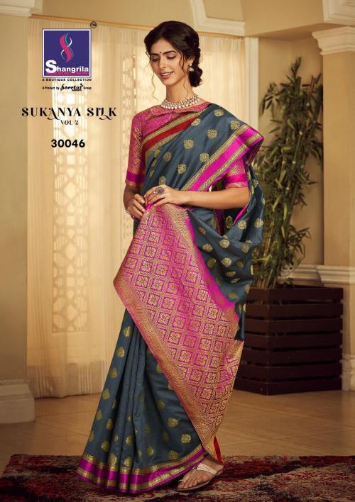 Shangrila Saree Sukanya Silk 30046 Price - 1195