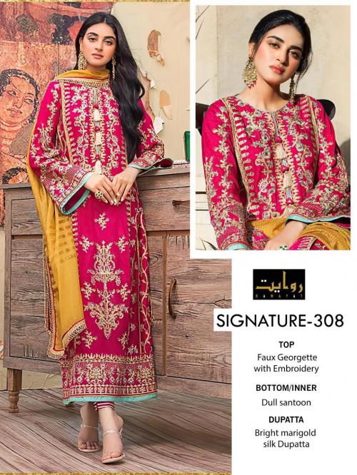 Rawayat Signature Collection 308 Price - 1250