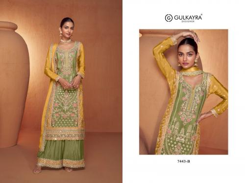 GULKAYRA DESIGNER SAHELI 7443-B Price - 2745