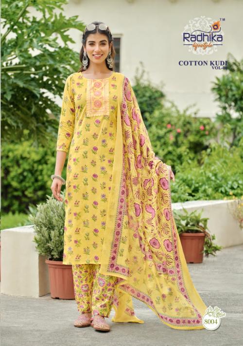 Radhika Lifestyle Cotton Kudi 8004 Price - 735