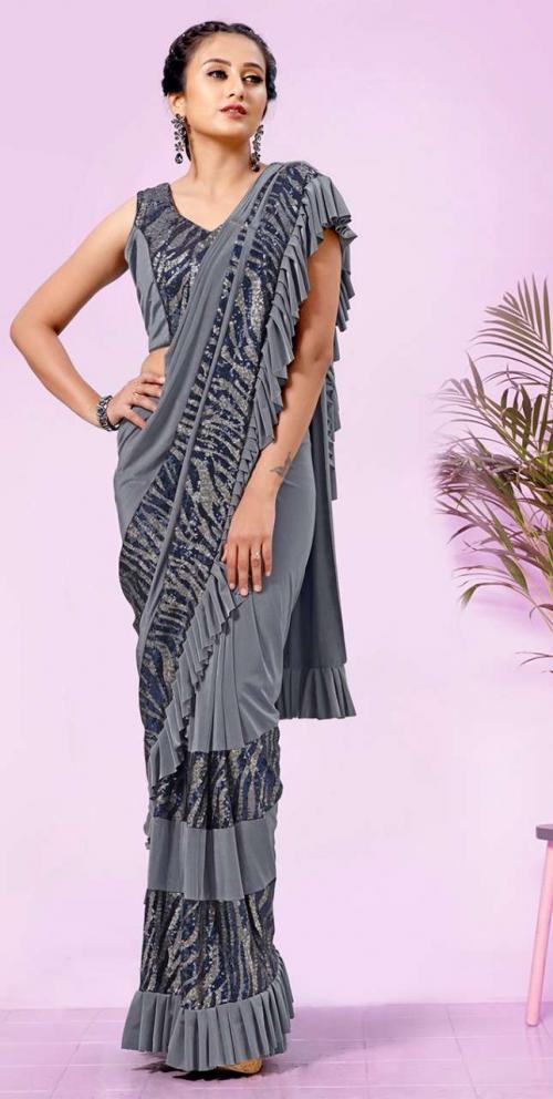 Aamoha Trendz Ready To Wear Designer Saree 101832-E Price - 1825