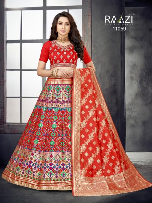 Rama Fashion Raazi Banarasi Lehenga 11059-11068 Series 