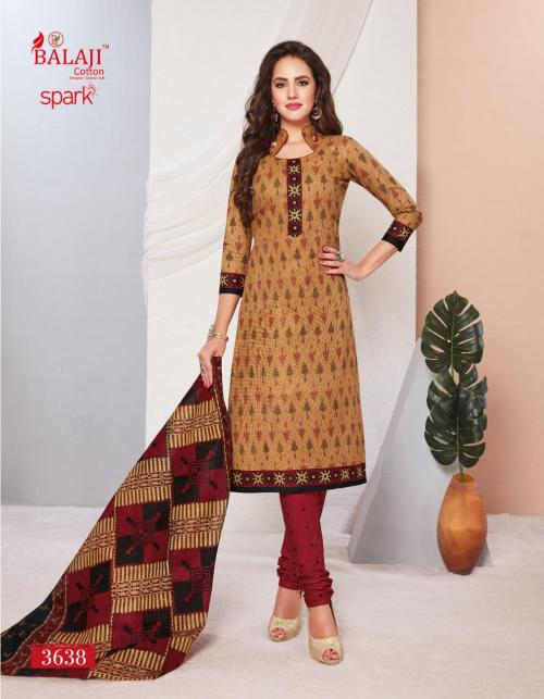Balaji Cotton Spark 3638 Price - 350