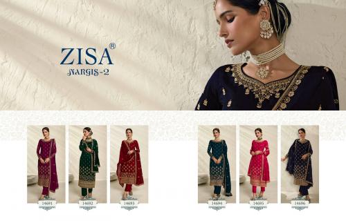 Meera Trendz Zisa Nargis 14691-14696 Price - 9270